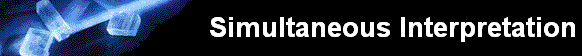 Simultaneous Interpretation